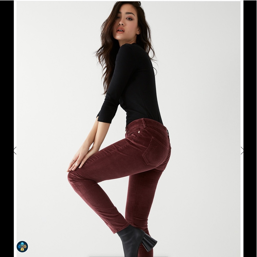 TREU RELIGION corduroy pants